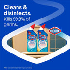 CLOROX Toilet Bowl Cleaner Clinging Bleach Gel, Ocean Mist, 24 Fl Oz, Pack of 2 (Package May Vary)