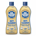 Bar Keepers Friend Soft Cleanser Liquid (2 x 13 Ounce) Multipurpose Cleaner & Rust Stain Remover for Stainless Steel, Porcelain, Ceramic Tile & More